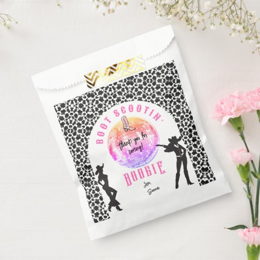 Nashville Cowgirl Disco Rodeo vrijgezellenweekend Bedankzakje (Gezegeld)