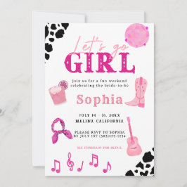 Nashville Cowgirl Laatste Rodeo Bachelorette Kaart