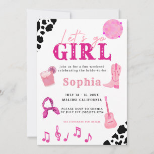 Nashville Cowgirl Laatste Rodeo Bachelorette Kaart