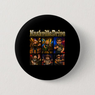 Nashville Drive Baby-personages Ronde Button 5,7 Cm