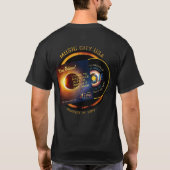 Nashville Eclipse Shirten Mannen nieuwe release T-shirt (Achterkant)
