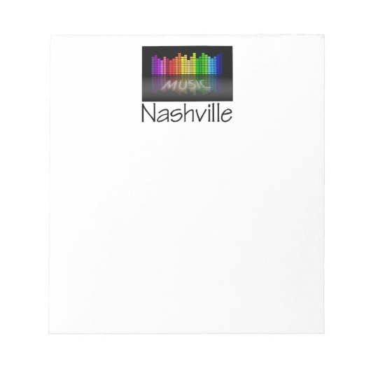 Nashville Equalizer Notitieblok (Voorkant)