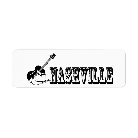 Nashville Etiket (Voorkant)