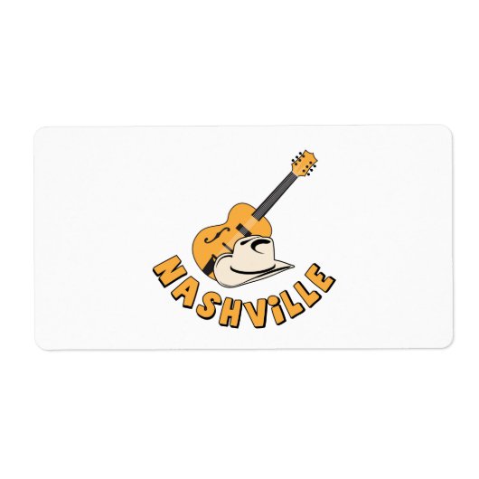 Nashville Etiket (Voorkant)