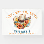 Nashville Feest Afscheidsceremonie voor de Bruid Spandoek (Horizontaal)