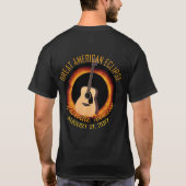 Nashville Great American Eclipse Mannen Shirt (Achterkant)