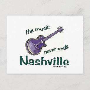 Nashville Guitar Briefkaart