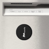 Nashville Guitar Country Music Lovers Gifts Magneet (Insitu (Vaatwasser))