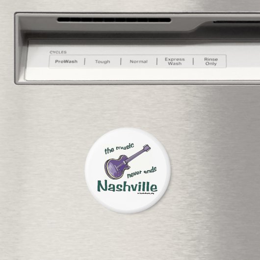 Nashville Guitar Magneet (Insitu (Vaatwasser))