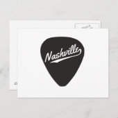 Nashville Guitar Pick Briefkaart (Voorkant / Achterkant)
