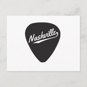 Nashville Guitar Pick Briefkaart