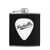 Nashville Guitar Pick Heupfles (Voorkant)