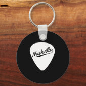 Nashville Guitar Pick Sleutelhanger (Voorkant)