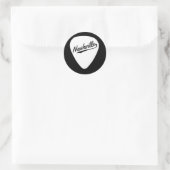 Nashville Guitar Pick Sticker (Tas)