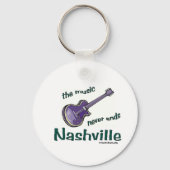 Nashville Guitar Sleutelhanger (Voorkant)
