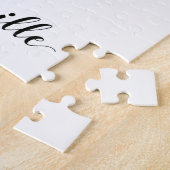 Nashville Heart Map Legpuzzel (Zijkant)