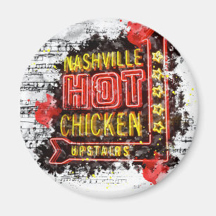 Nashville Hot Chicken Magneet