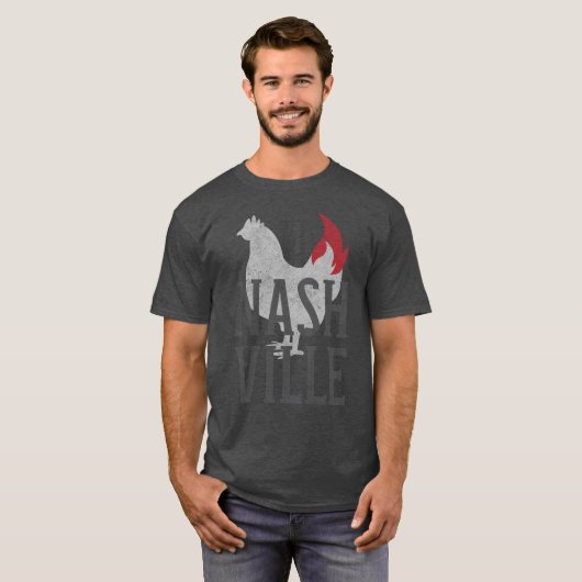 Nashville Hot Chicken T-shirt (Voorkant volledig)