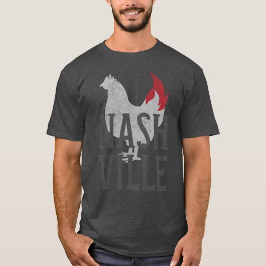 Nashville Hot Chicken T-shirt (Voorkant)