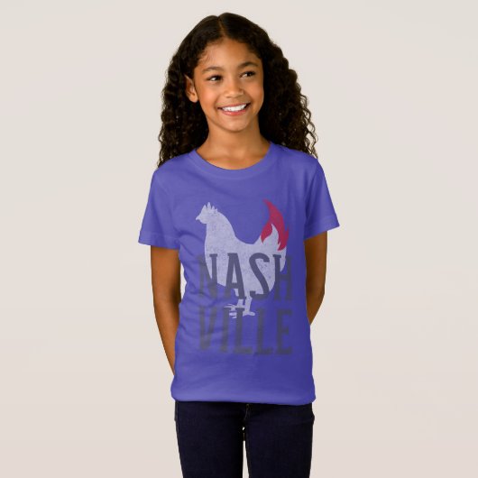 Nashville Hot Chicken T-shirt (Voorkant volledig)