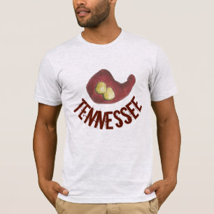 Nashville Hot Chicken w/ Pickles TENNESSEE TN Food T-shirt