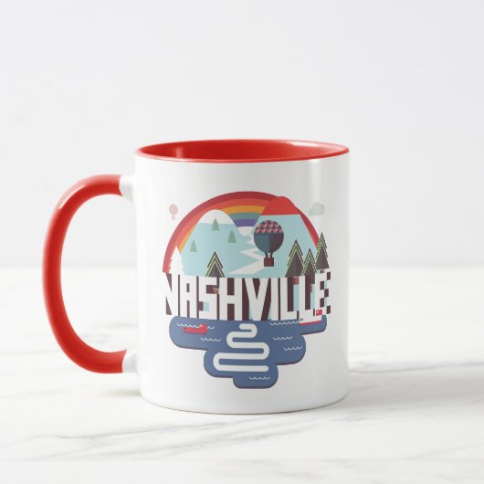 Nashville in design mok (Links)