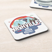 Nashville in design onderzetter (Linkerzijde)