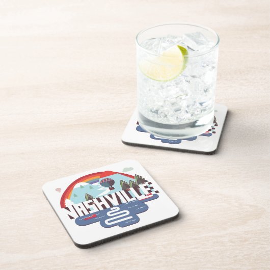 Nashville in design onderzetter (Rechterzijde)