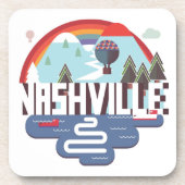 Nashville in design onderzetter (Voorkant)