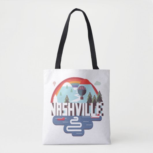 Nashville in design tote bag (Voorkant)