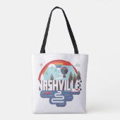 Nashville in design tote bag (Achterkant)
