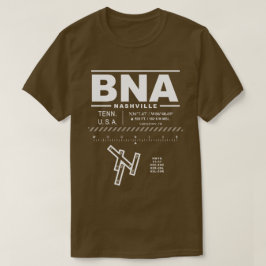 Nashville International Airport BNA T-shirt