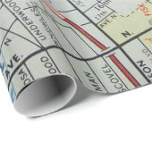 NASHVILLE  kaart Cadeaupapier (Rol Hoek)