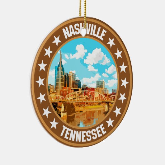 Nashville Keramisch Ornament (Rechts)