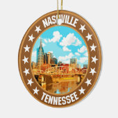 Nashville Keramisch Ornament (Links)