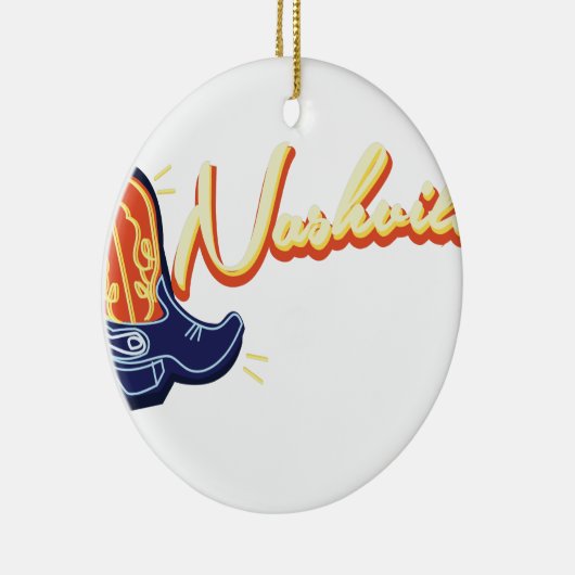 Nashville Keramisch Ornament (Rechts)