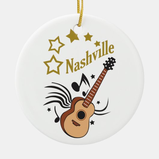 Nashville Keramisch Ornament (Voorkant)
