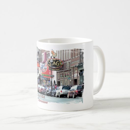 Nashville - koffie mok (Voorkant rechts)