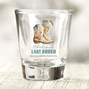 Nashville Laatste Rodeo Boots Bachelorette Party Shot Glas