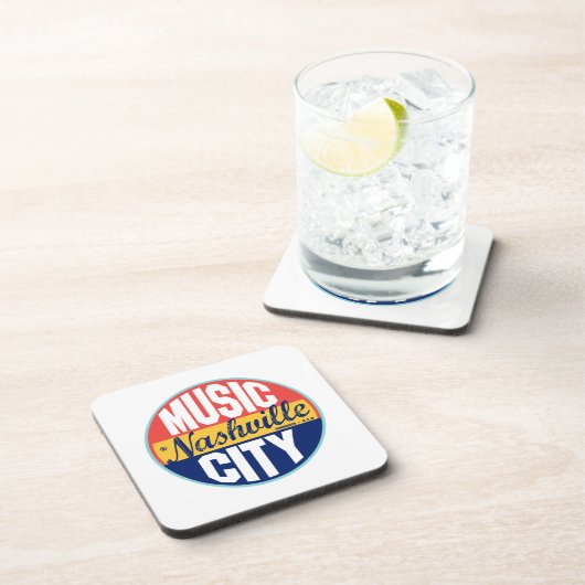 Nashville Label Bier Onderzetter (Rechterzijde)