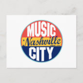 Nashville  Label Briefkaart (Voorkant)