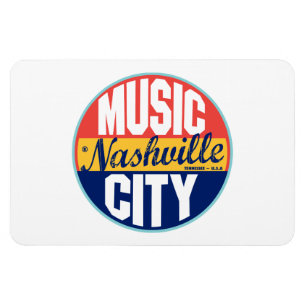 Nashville Label Magneet