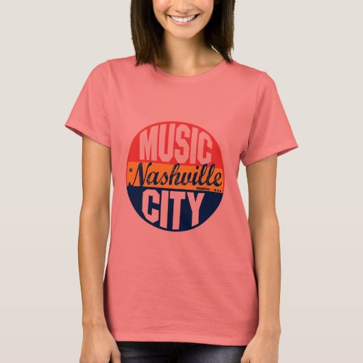 Nashville  Label T-shirt (Voorkant)