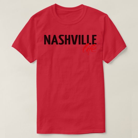 Nashville Leven 1 T-shirt (Design voorkant)