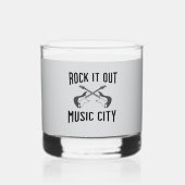 Nashville Liquor Bourbon Feest Whiskey Glas (Achterkant)