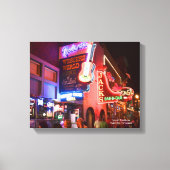 Nashville Lower Broadway Wrapped Canvas Prints (Voorkant)