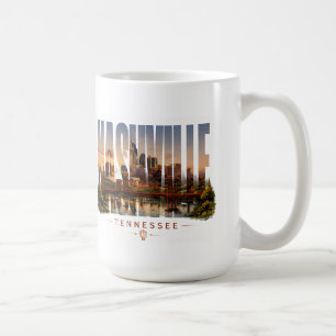 🎸 Nashville Luxe Editoriale Stijl Skyline 🎸 Koffiemok