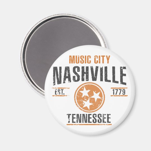 Nashville Magneet (Voorkant / Achterkant)