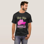 Nashville Meisjesreis 2024 Luipaard Bachelorfeest  T-shirt (Voorkant volledig)