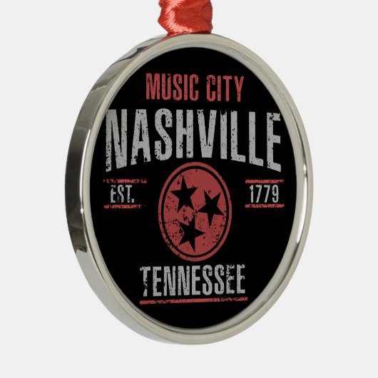 Nashville Metalen Ornament (Rechts)